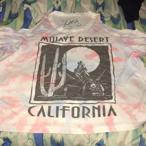 Mojave Desert Cold Shoulder Tee