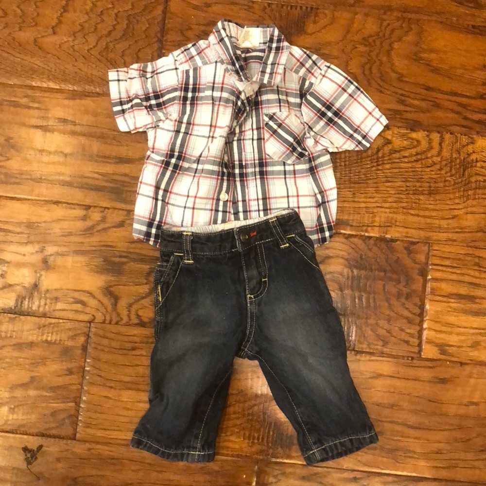 Pants and shirt 3-6 Months