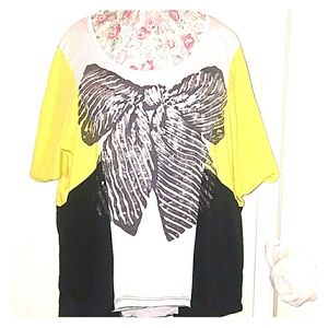 Colorblock Bow T-Shirt