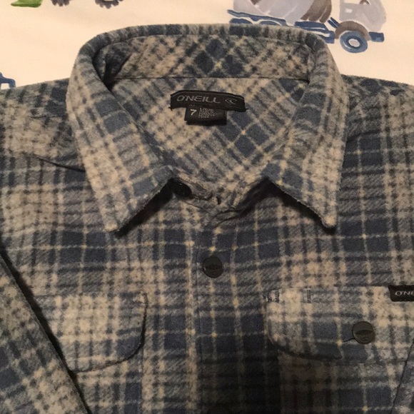 O’Neill Boys superfleece flannel shirt - Picture 2 of 2