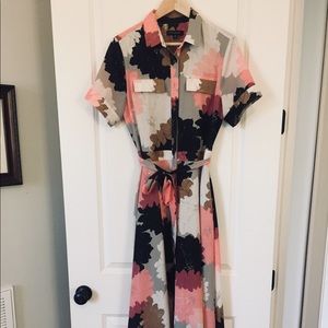 Banana Republic Light Pink Maxi Dress