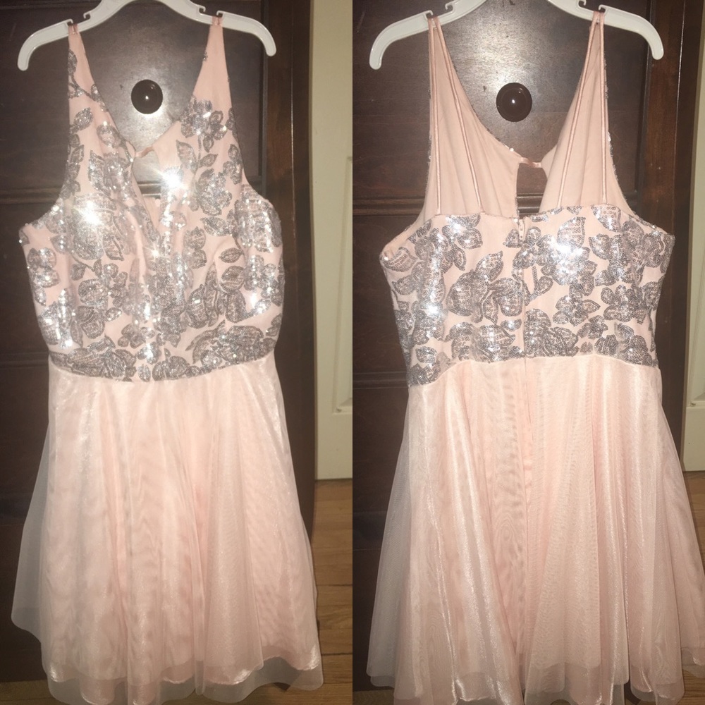 Short Pink homecoming/formal dance Dress