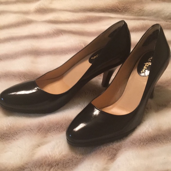 Cole Haan Black Steletto sz 8.5 - Picture 1 of 6