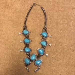 Faux Squash Blossom.