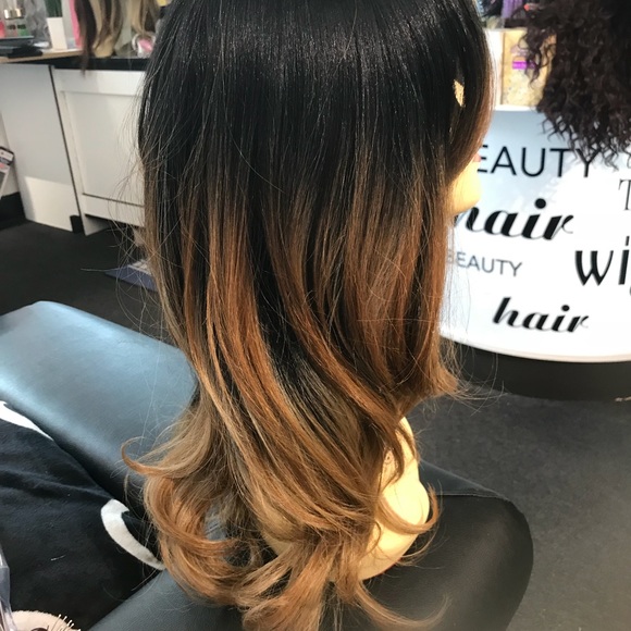 Wig ombré Silky soft skin top excellent price SALE - Picture 2 of 8