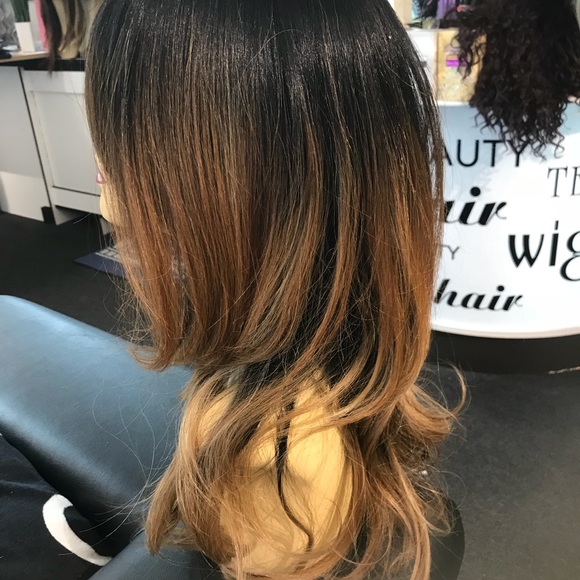 Wig ombré Silky soft skin top excellent price SALE - Picture 4 of 8