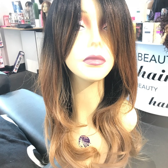 Wig ombré Silky soft skin top excellent price SALE - Picture 6 of 8