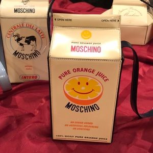 Moschino Carton Purse Handbag