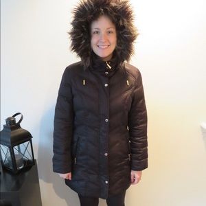 Kenneth Cole black down puff jacket - Medium