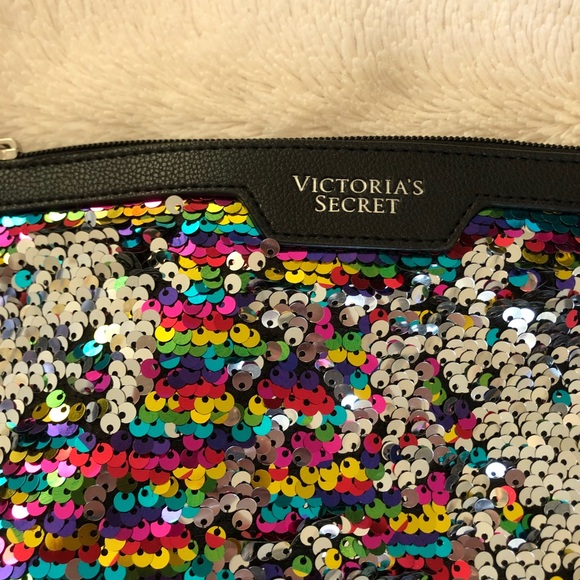 • SOLD • Victoria’s Secret colorful sequin bag - Picture 2 of 8