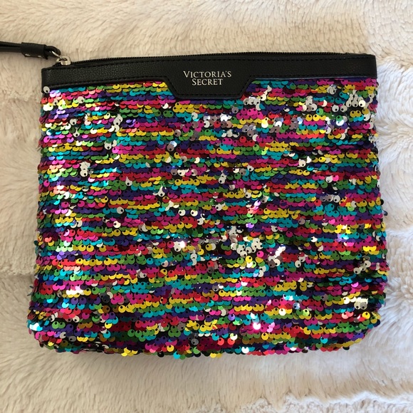 • SOLD • Victoria’s Secret colorful sequin bag - Picture 4 of 8