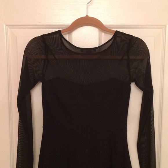 Black Sheer Dress - Picture 4 of 4