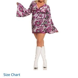 EUC Wom.'s hippie dress sz 1x