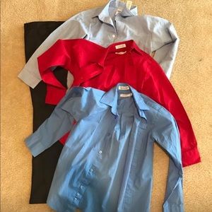 Boys Bundle (3dress shirts and 1 pair of slacks)
