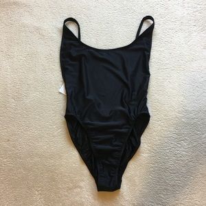 American apparel nylon tricot one-piece.