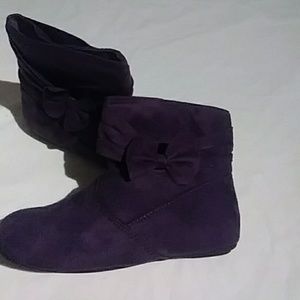 Winnie Jr Girl Purple Bootie