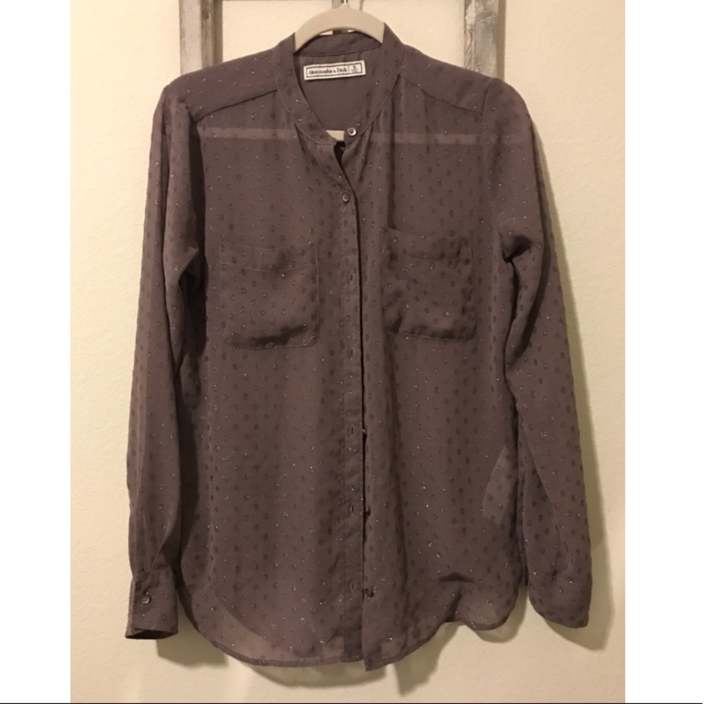 Abercrombie & Fitch Sheer Top