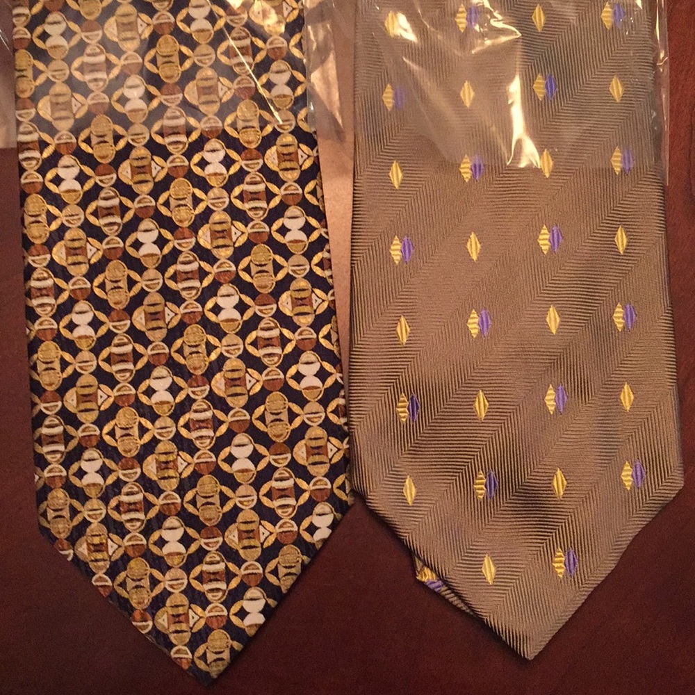 Santostefano Silk tie New in plastic wrap