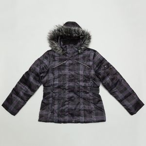 ZeroXposur satin plaid down filled jacket