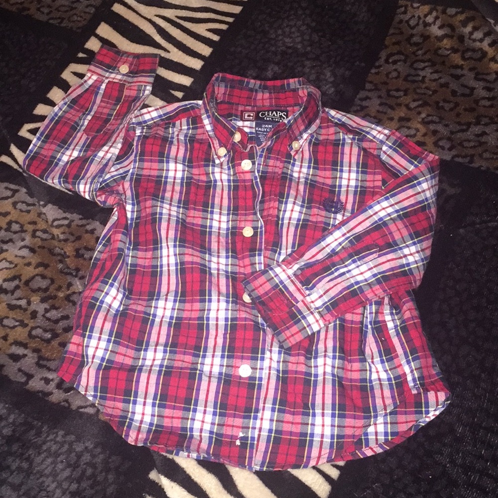 Chaps Toddler dress up shirt!