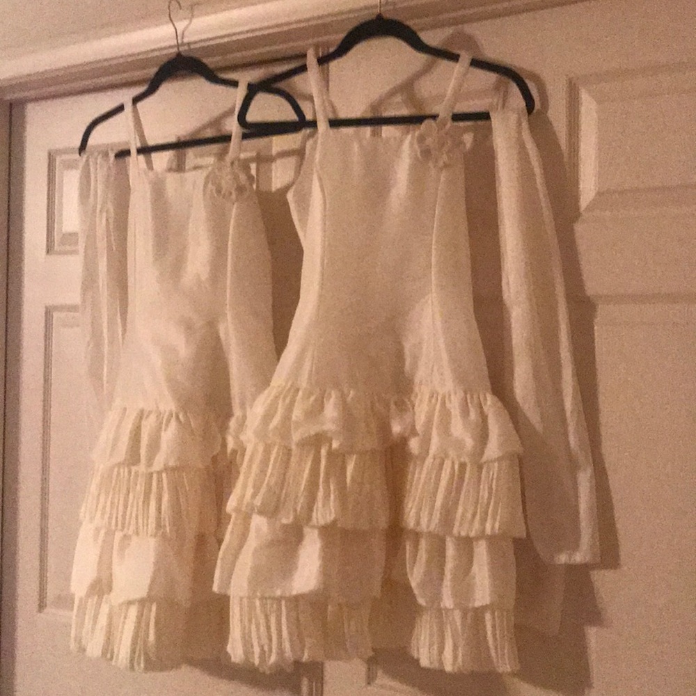 Girls formal dress sold in a pair or separate