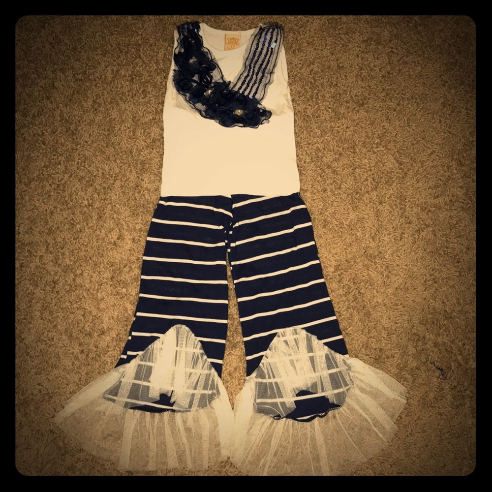 Girls Mia Belle Baby Outfit - Size 3