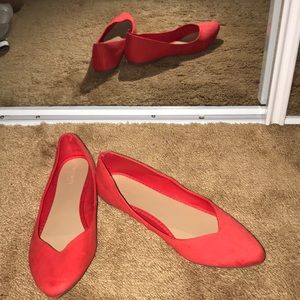 Red ballet flats!