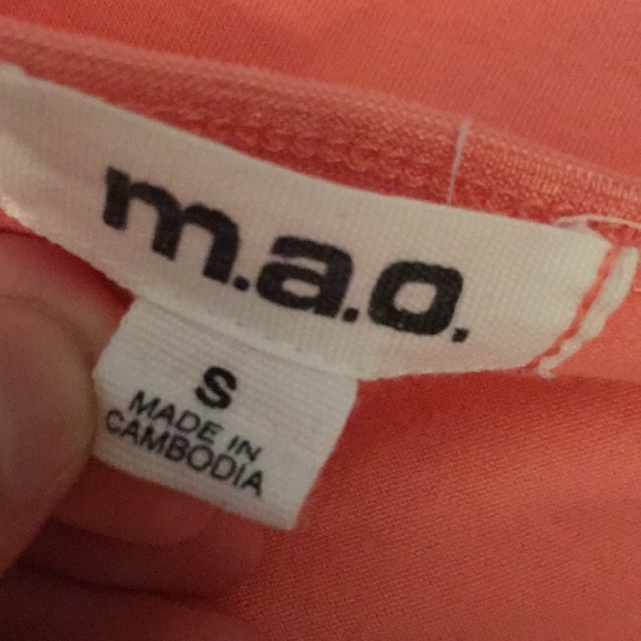 M.A.O. salmon tank top - Picture 4 of 4