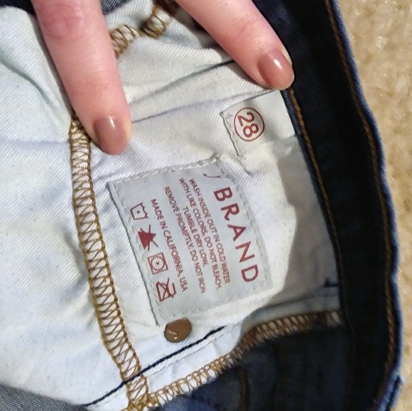 J brand size 28 boot cut semi dark wash jeans - Picture 6 of 6