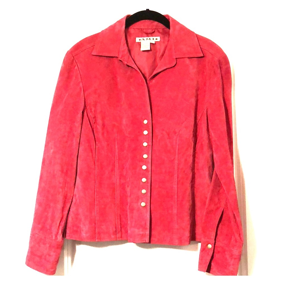 Vintage Suede Leather Jacket