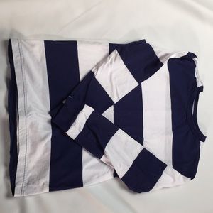 Long sleeved striped t-shirt