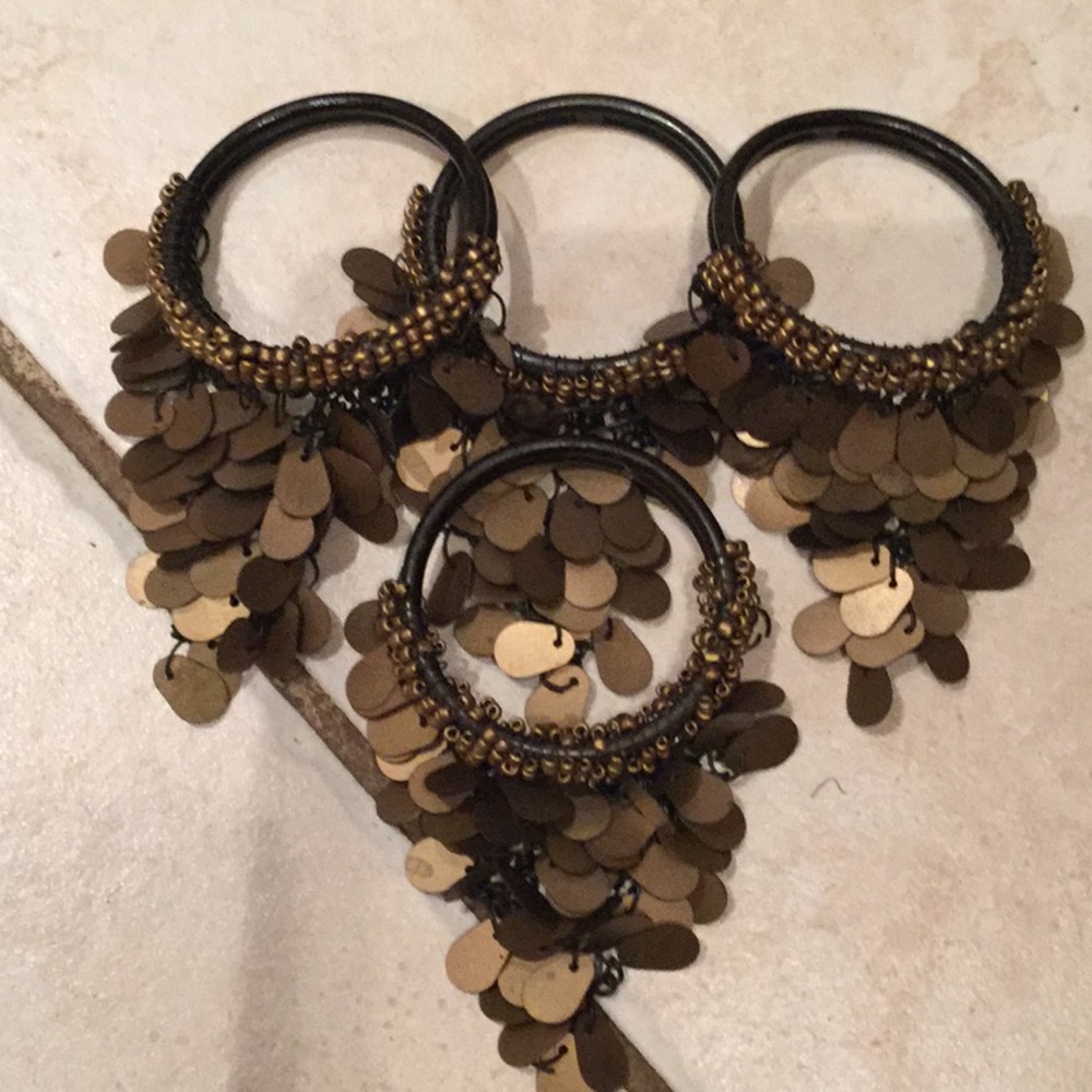 🔥Pier 1 Napkin Holders🔥 Set of 4