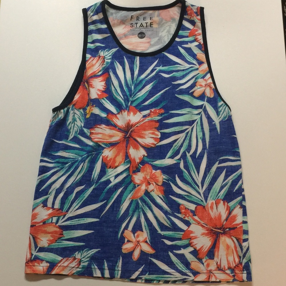 Tropical Floral Tank Top