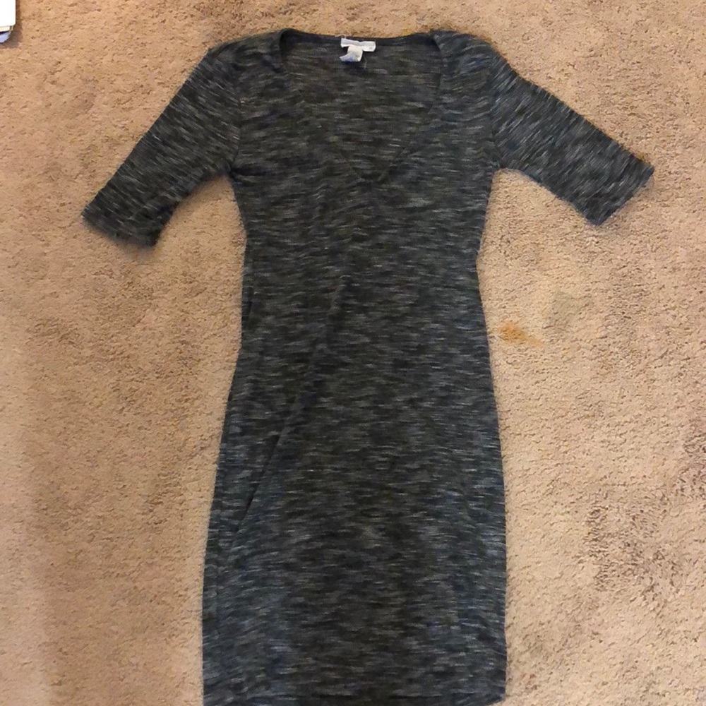 tight mini Dark grey dress