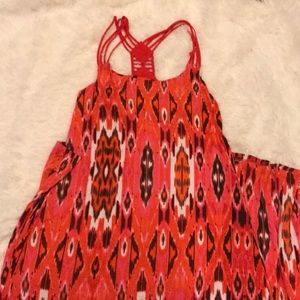 Maxi dress with built in bra