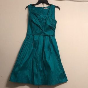 Calvin Klein Teal Mini Dress Sz 8