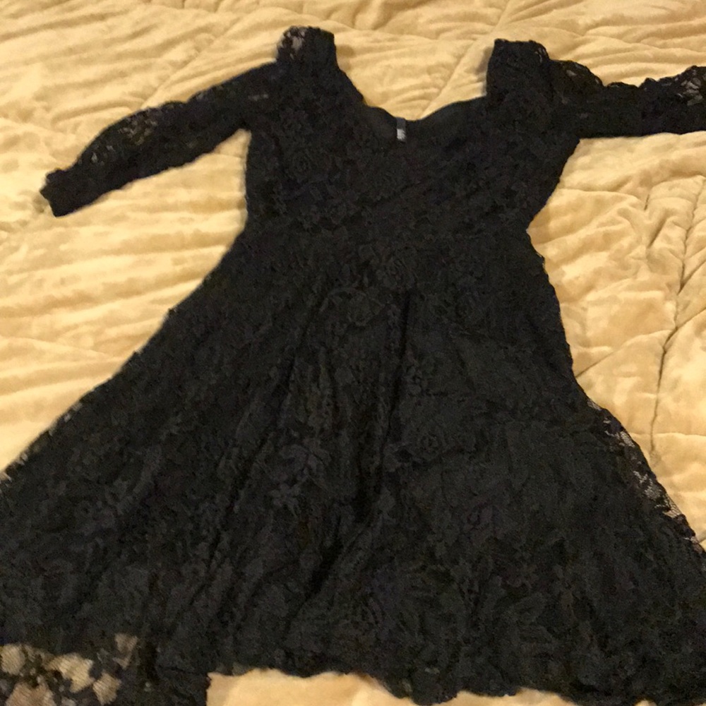 Black Lace Dress