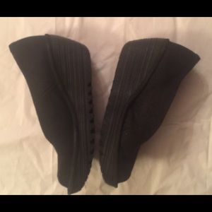 Fly London Black wedge heel