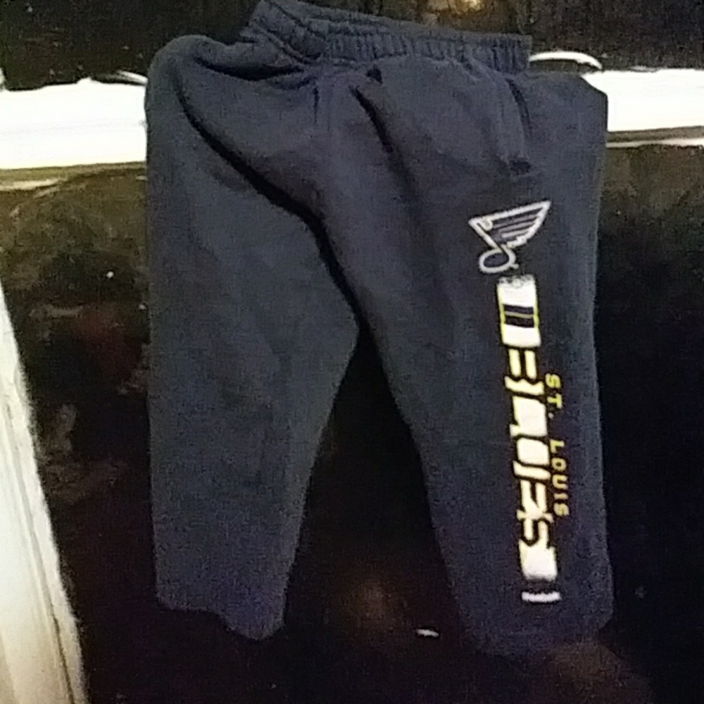 Kids st Louis blues sweatpants