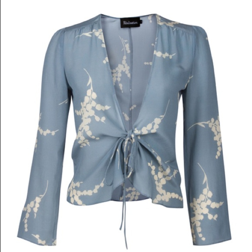 Relisation Par summer loving blue top