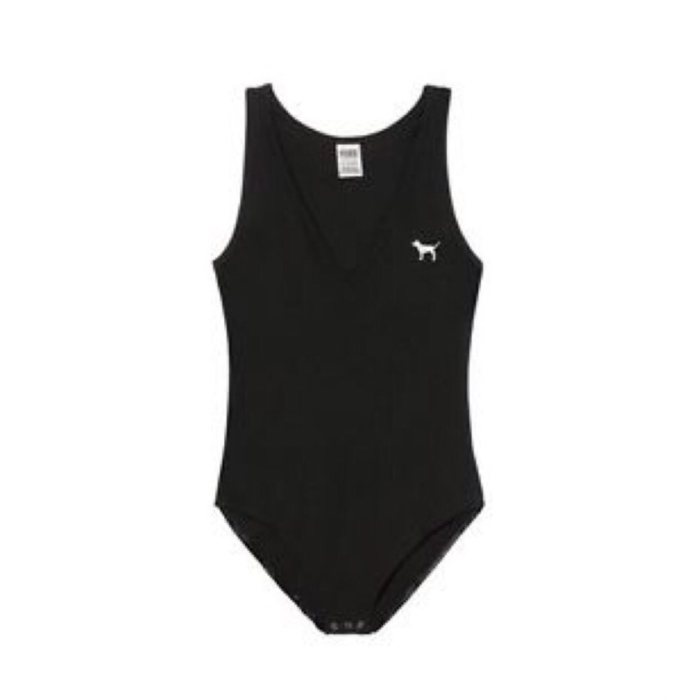 pink black bodysuit