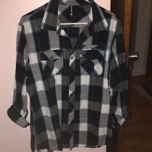 Men’s large Ocean Current flannel