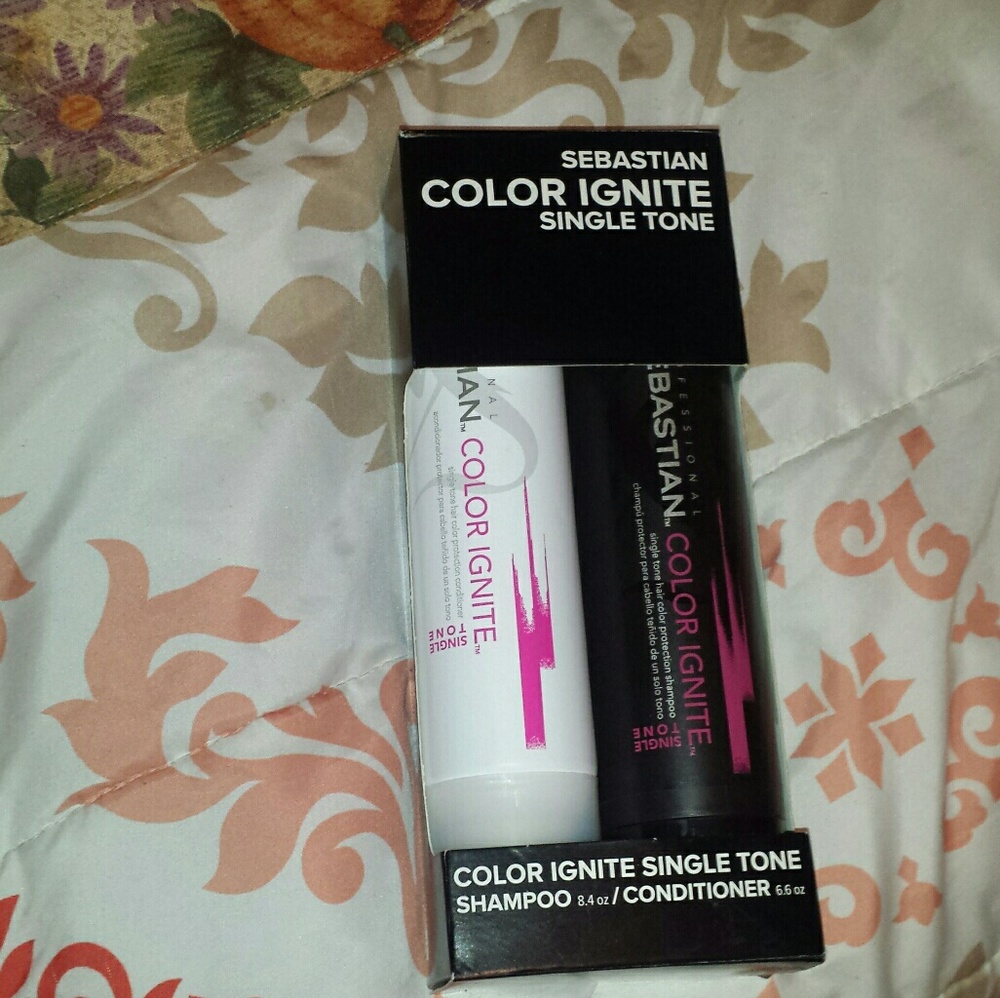 Sebastian color ignite shampoo & conditioner