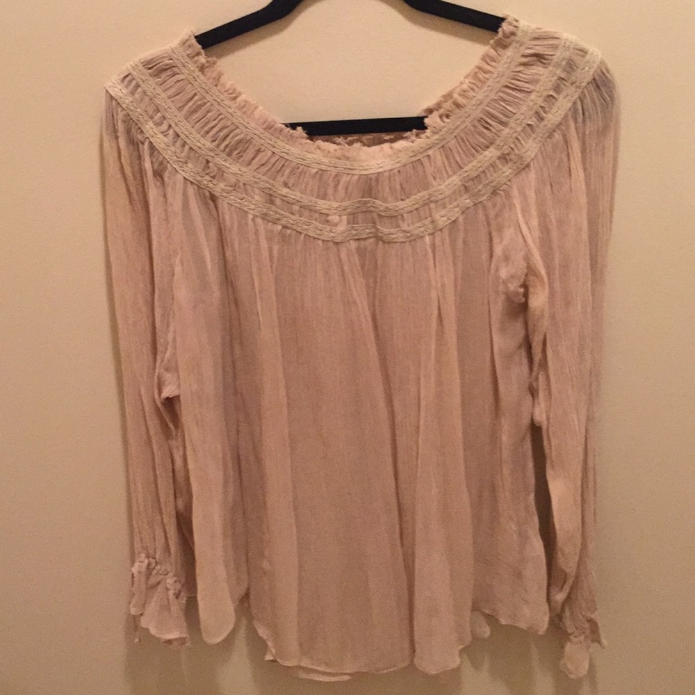 Nude blouse