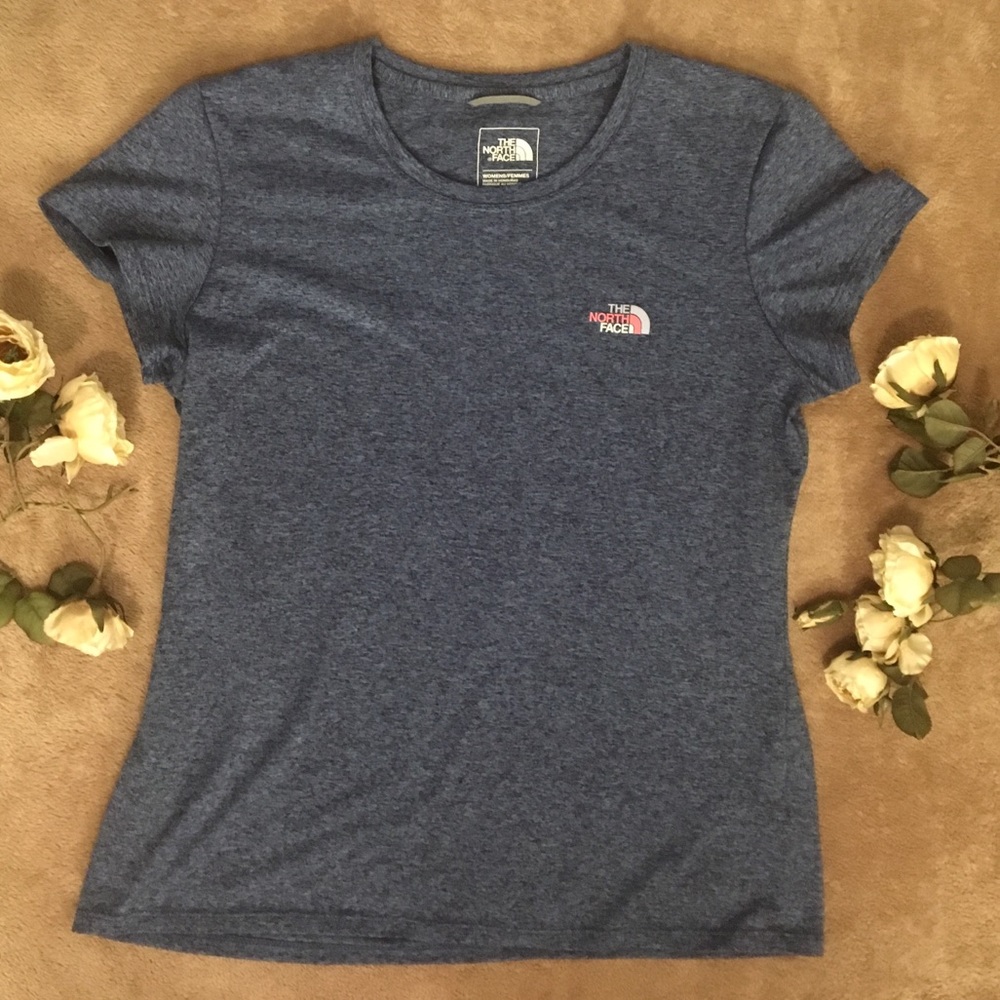 THE NORTH FACE Blue Short Sleeve Shirt