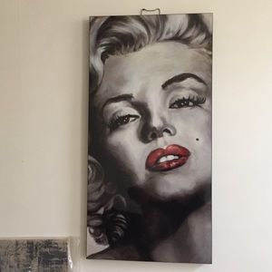 Marilyn Monroe wall art print by Frank Ritter