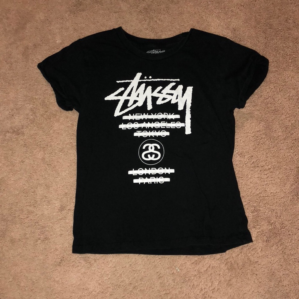 Stussy black shirt