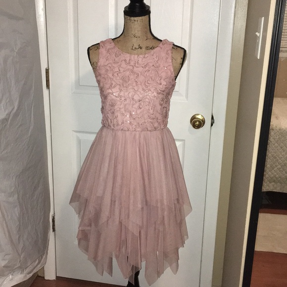 pink dress size 16