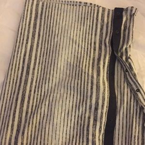 Lululemon Vinyasa Scarf gray and white