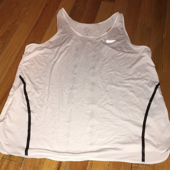 Nike Dri-Fit white tank! - Picture 1 of 3